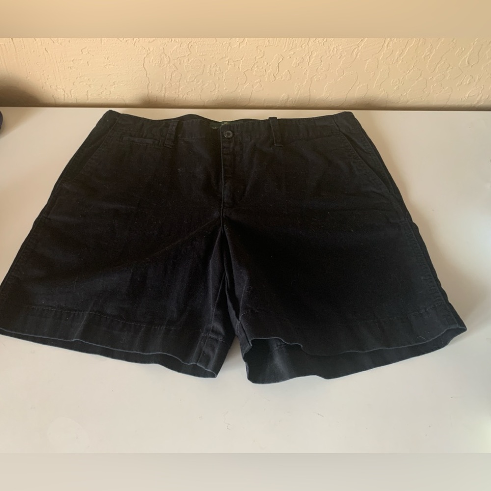 Lauren Ralph Lauren Black Cotton Shorts